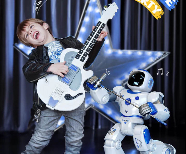 Розумний робот Ruko 1088 Large Color: Pink, Blue, Gold, Green